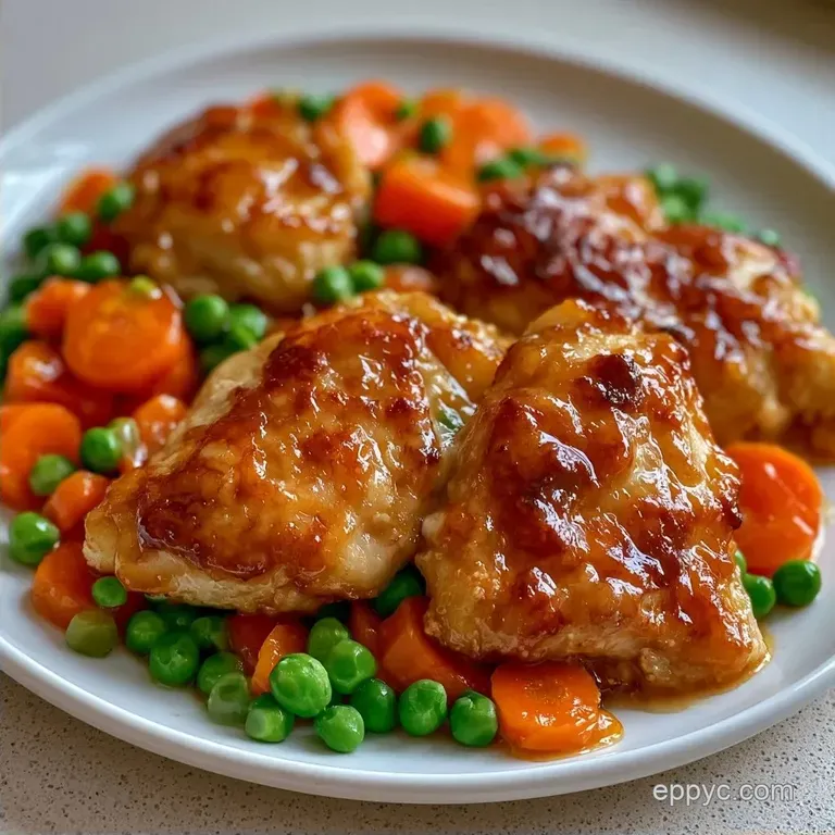 Honey Garlic Chicken: Easy Weeknight Crockpot Dinner