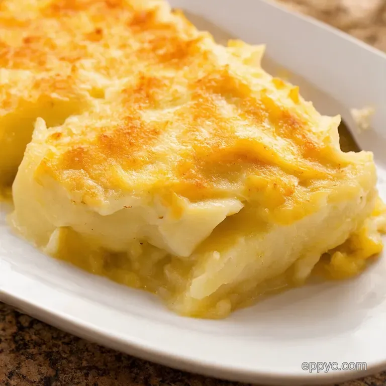 Effortless Crockpot Scalloped Potatoes Cheesy Goodness presentation