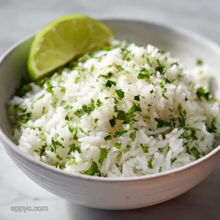 Cilantro Lime Rice: Fluffy & Zesty
