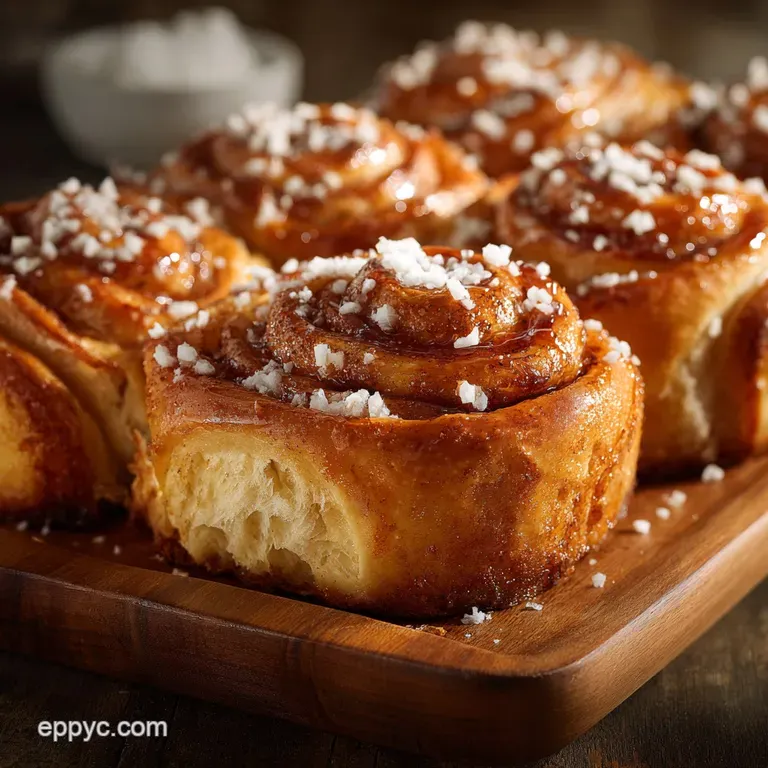 Cinnamon Rolls: Fluffy Indulgent Buns with Tangy Cream Cheese Glaze