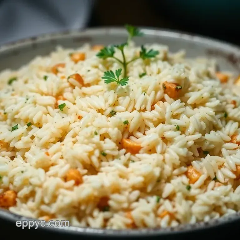 Fluffy Herb-Infused Rice Pilaf