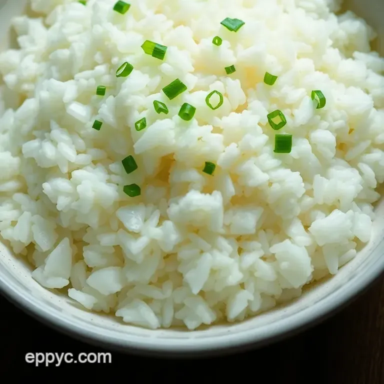 Fluffy Rice Flour Rice presentation