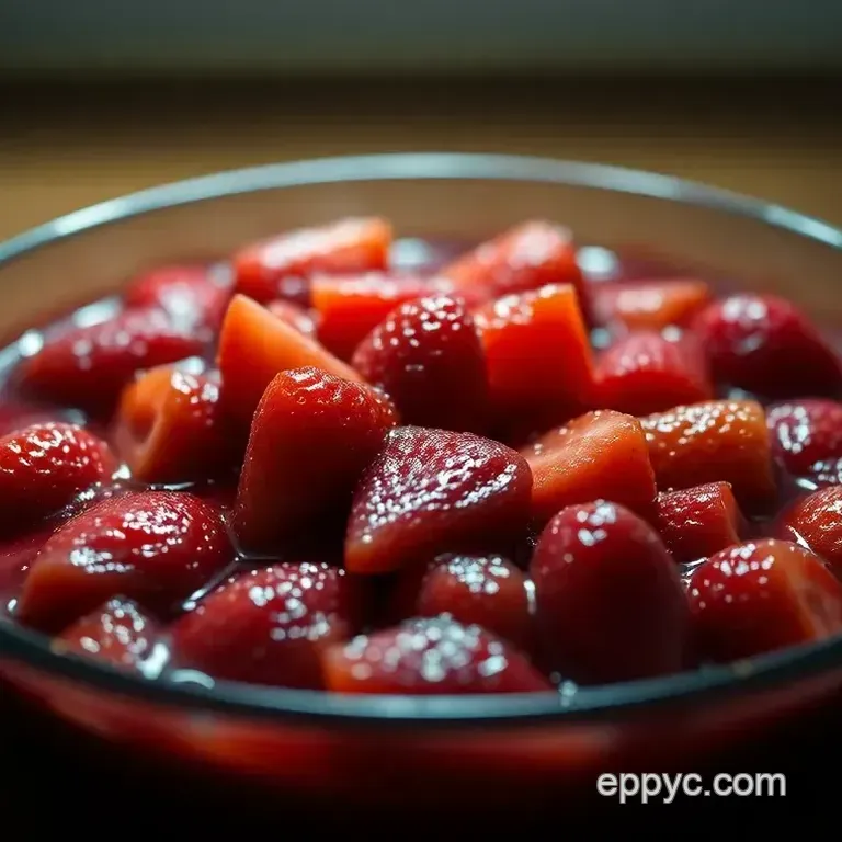 Fresh and Fruity Strawberry Freezer Jam