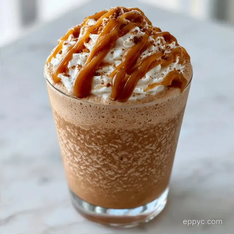 Frozen Caramel Coffee: Frosty and Smooth