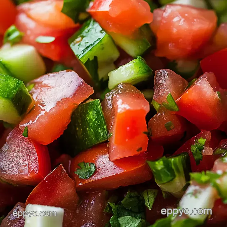 Garden-Fresh Salsa: Pico De Gallo presentation