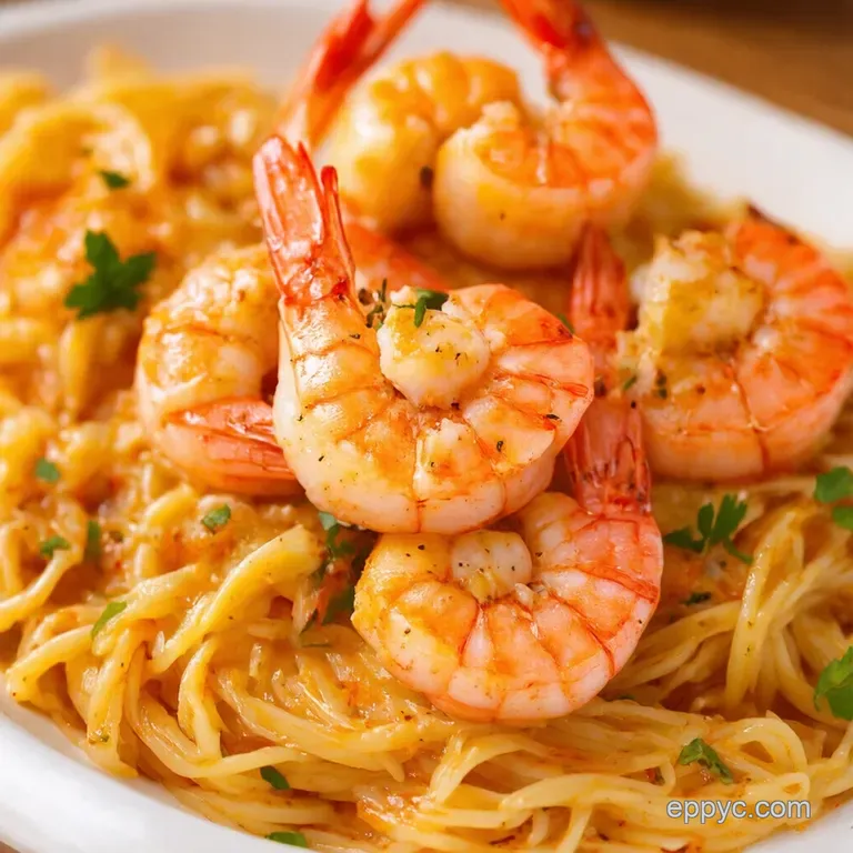 Garlic Butter Shrimp Scampi Ready in a Flash presentation