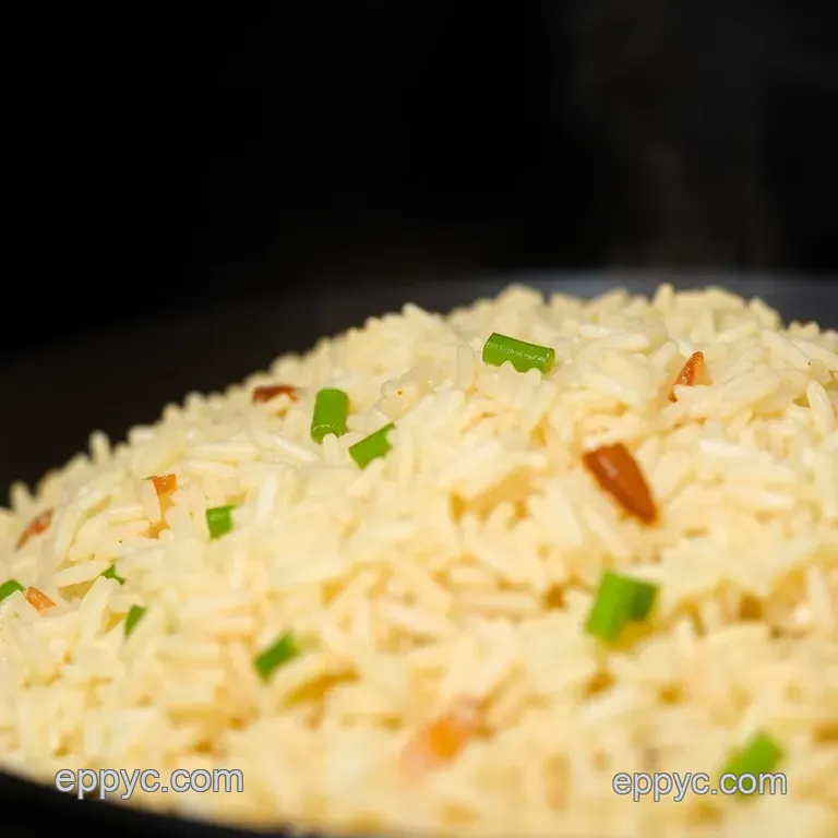 Garlic Fried Rice: A Flavorful Delight in Minutes presentation