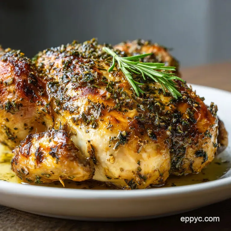 Chicken Crockpot Recipe with Garlic and Herbs: Succulent Meal
