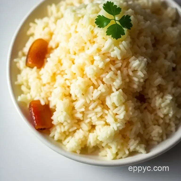 Garlicky Filipino Sinangag: A Flavorful Garlic Rice Recipe presentation