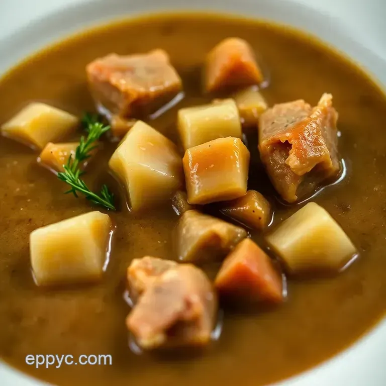 Giblet Turkey Gravy: The Essential Thanksgiving Sauce presentation