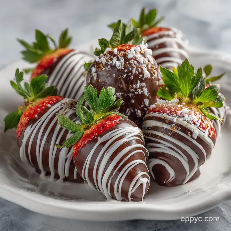 Chocolate Covered Strawberries: Velvety Dark Shell