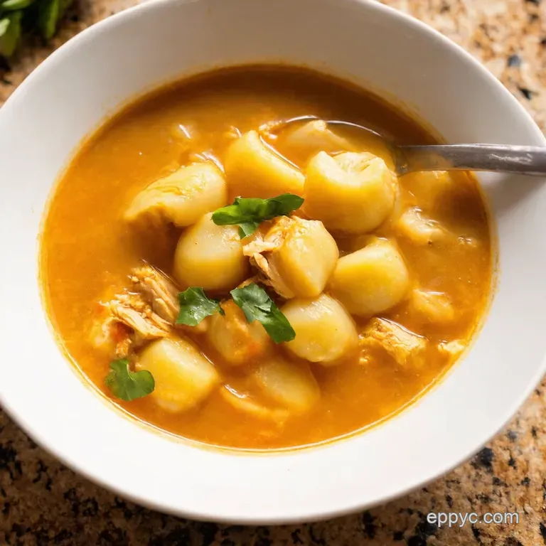 Gnocchi Chicken Soup Italian Comfort Reimagined presentation