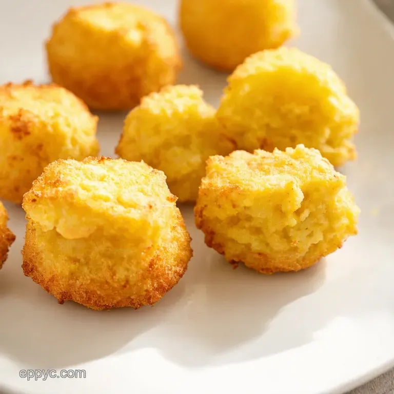 Golden Fried Mashed Potato Bites