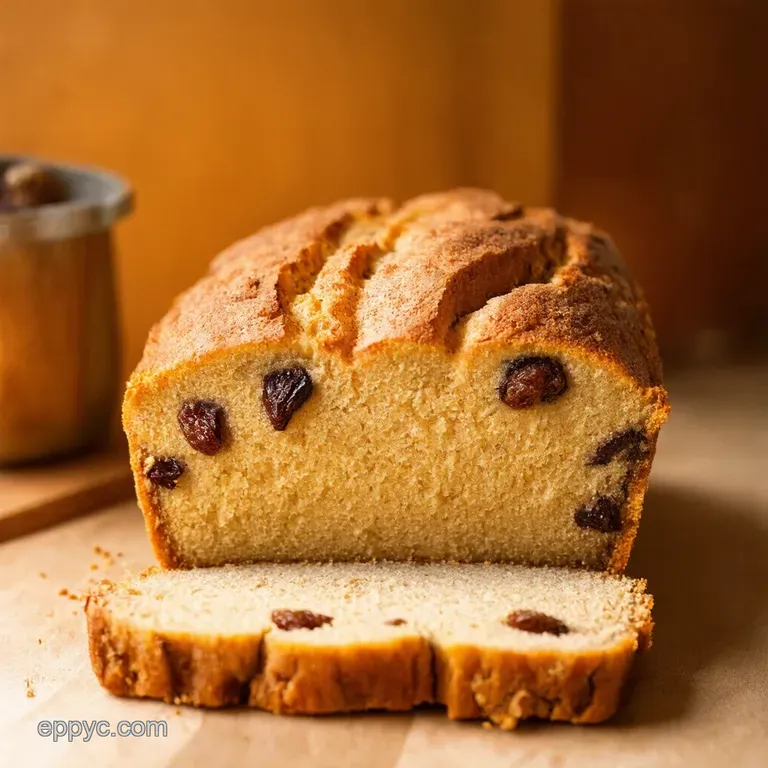 Golden Glory Cinnamon Raisin Swirl Bread presentation