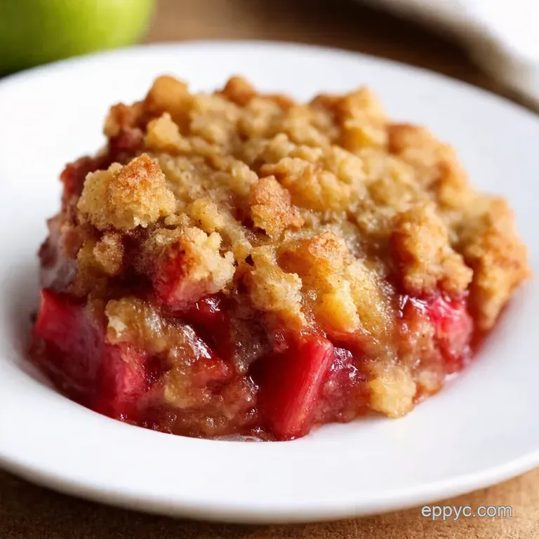 Granny Smiths Rhubarb Rumble Easy Rhubarb Crisp Recipe