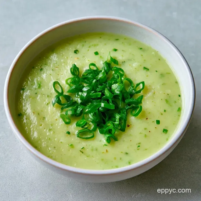 Creamy Green Onion Potato Soup