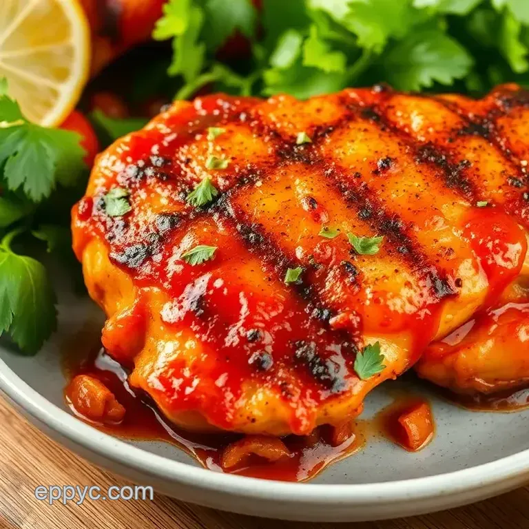 Grilled Mexican Chicken with San Antonio Red Pepper Marinade