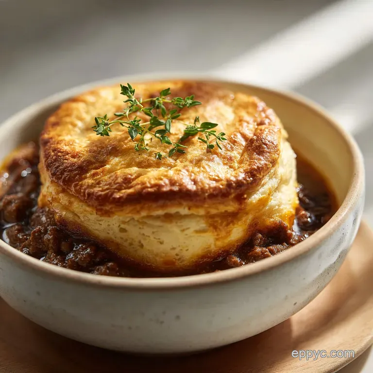 Ground Beef and Biscuit Bake: Savory and Flaky