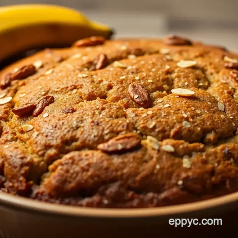 Healthy Almond Flour Banana Bread