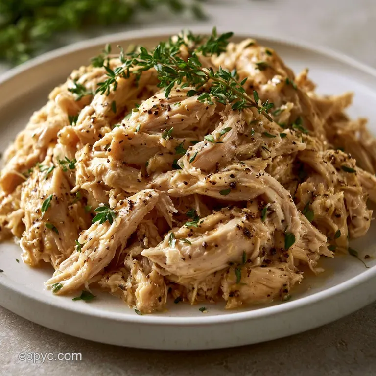 Shredded Chicken Breast: Healthy and Tender