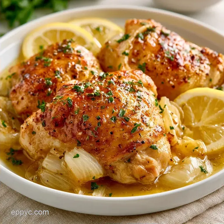Healthy Summer Slow Cooker: Lemon Garlic Chicken