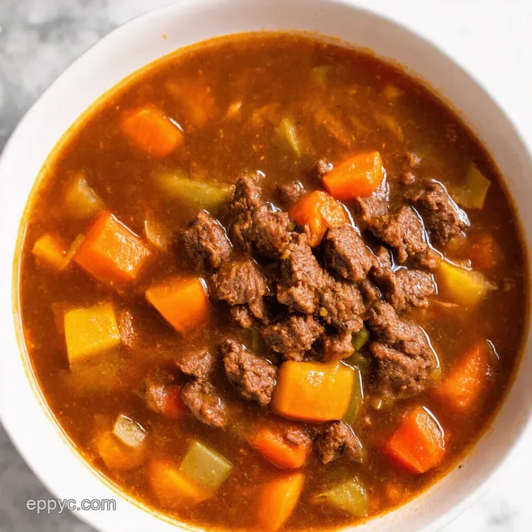 Hearty Beef Garden Vegetable Soup The Ultimate Comfort Food
