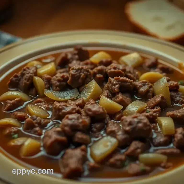 Hearty Ground Beef & Vegetable Soup (aka Grandma s Cure-All )