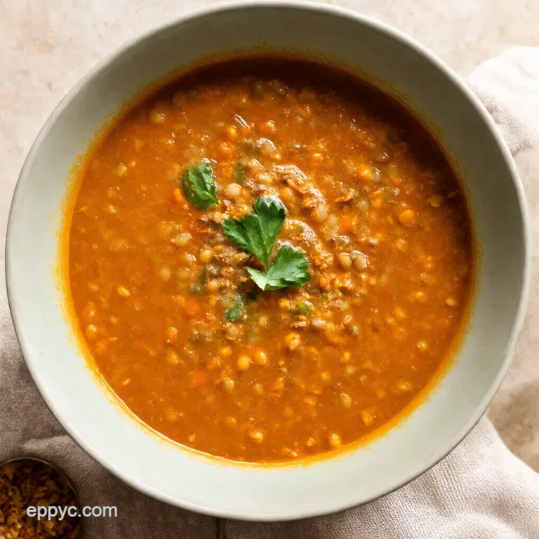 Hearty Healthy Lentil Soup the Ultimate Comfort Food presentation