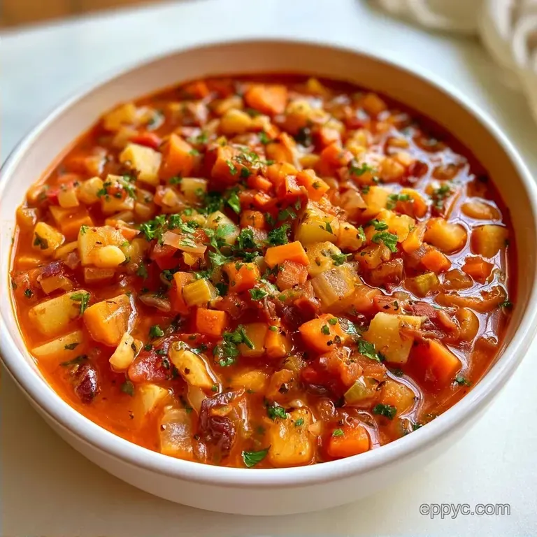 Hearty Homemade Minestrone Soup