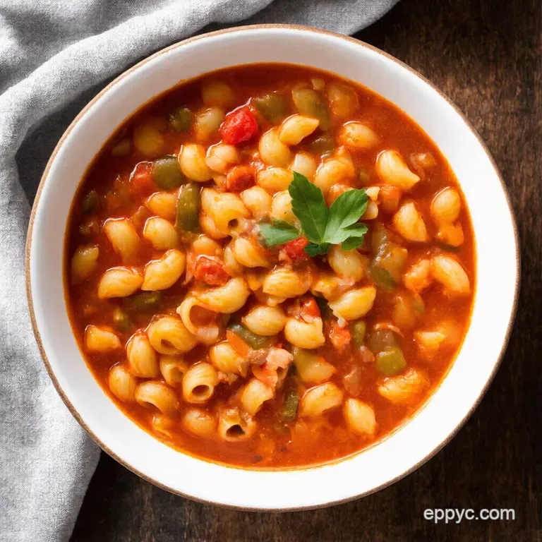 Hearty Pasta e Fagioli Soup