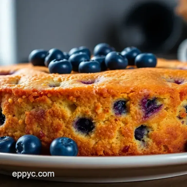 Heavenly Blueberry Lemon Cake