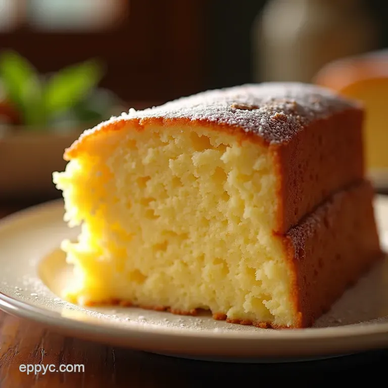 The Ultimate Soaked Sponge Truly Heavenly Tres Leches Cake presentation