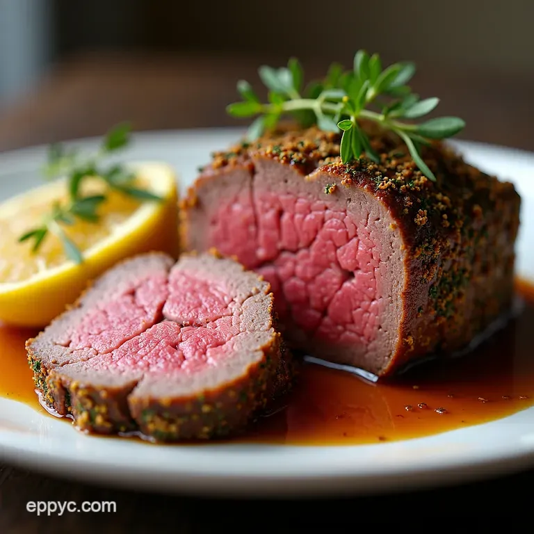 HerbCrusted Beef Tenderloin Roast