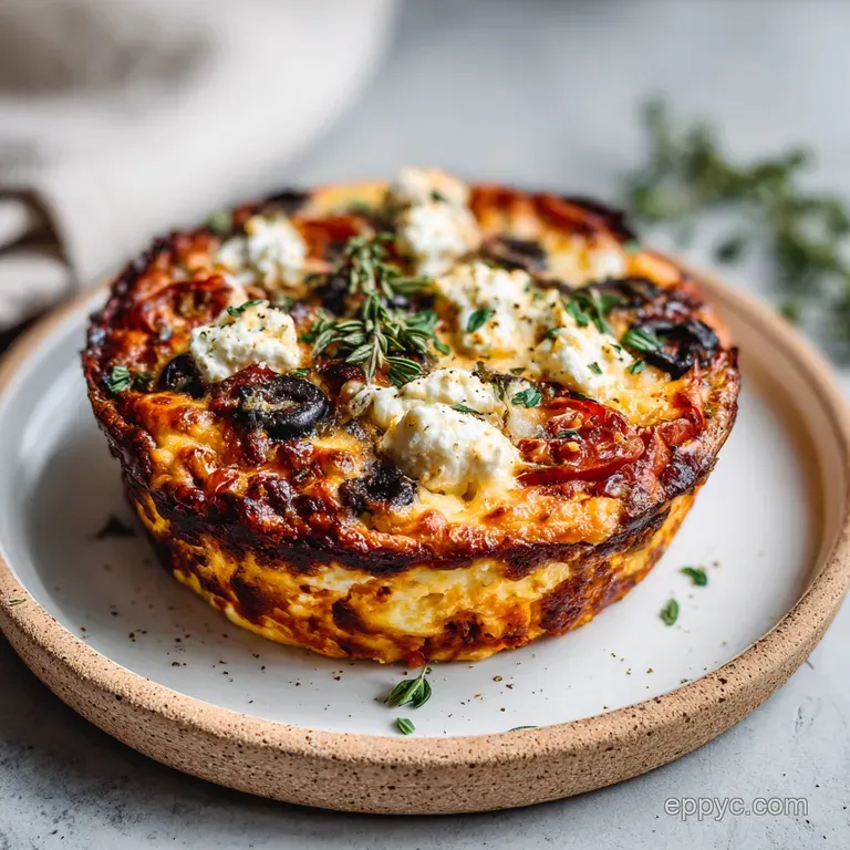 Cottage Cheese Pizza Bowl Recipe