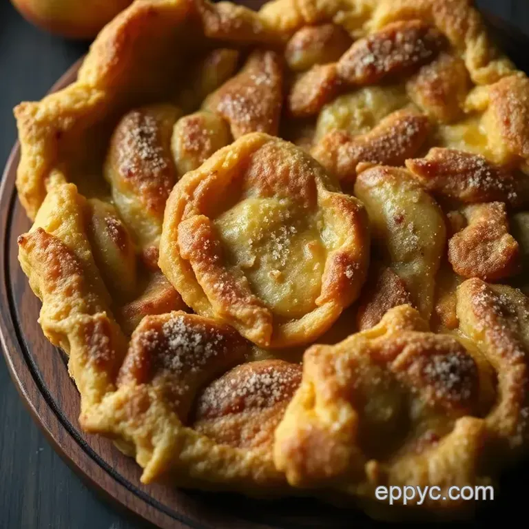 Homemade Apple Fritters: A Delicious Autumn Treat presentation
