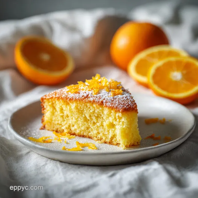 Homemade Orange Cake: Vibrantly Moist
