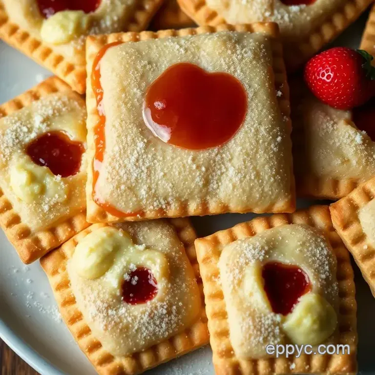 Homemade Pop Tarts Recipe presentation