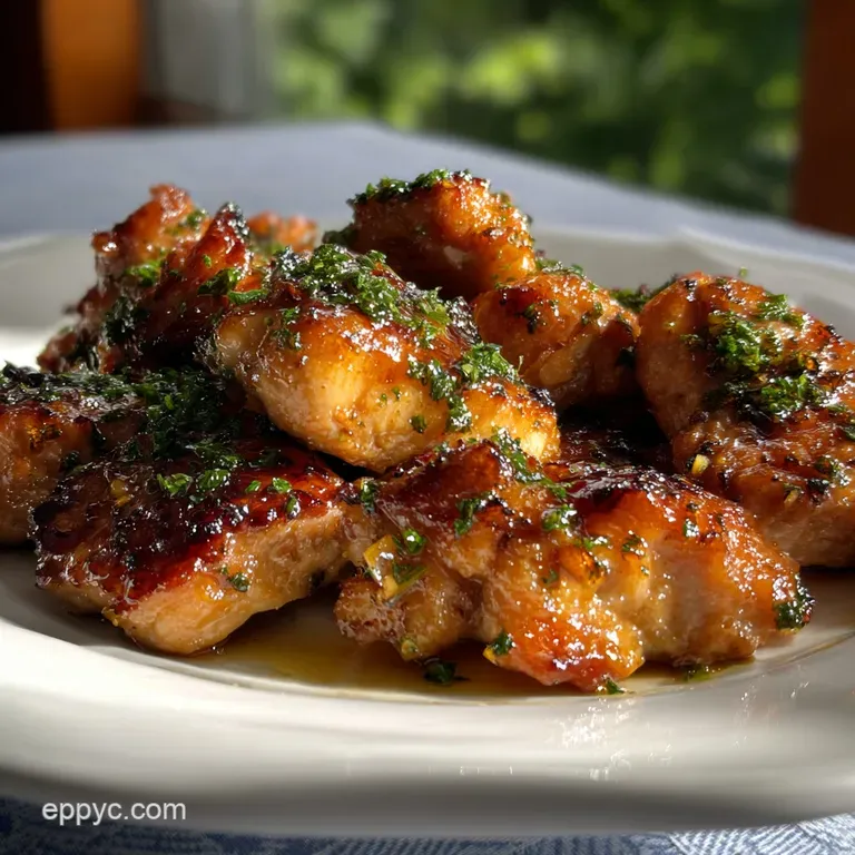 Honey Garlic Chicken Thighs: Sticky & Crisp
