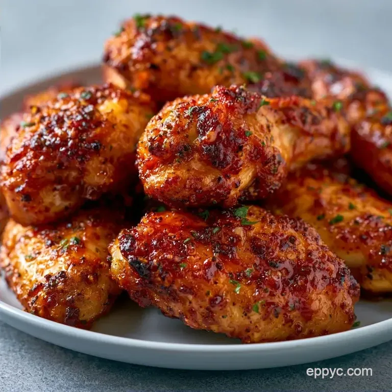 Copycat Wingstop Hot Honey Rub Wings