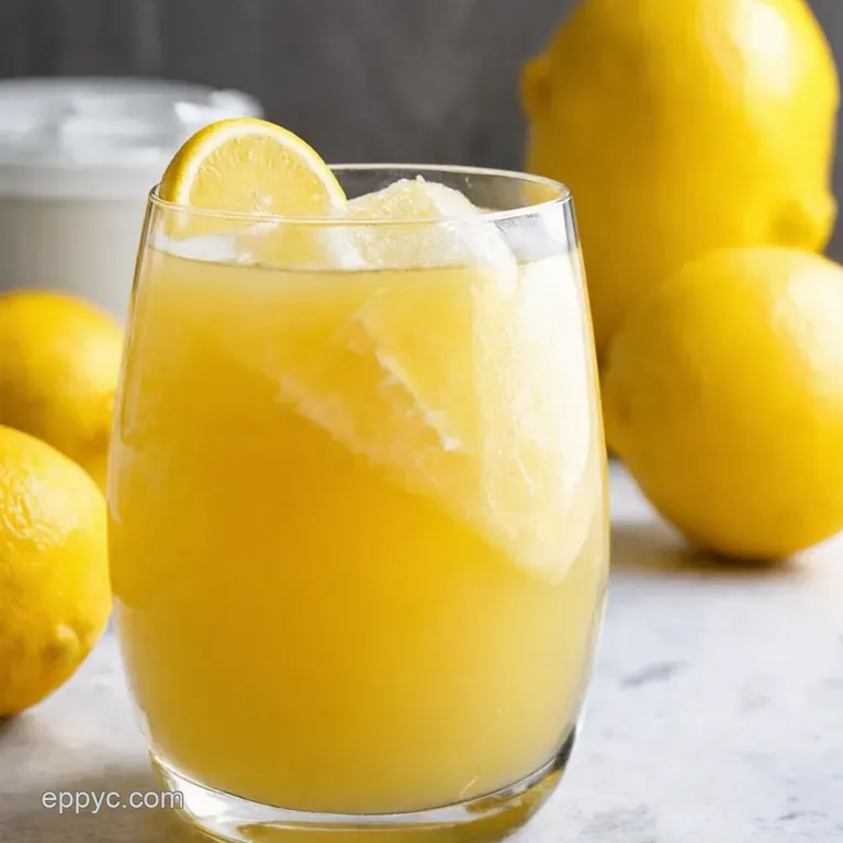 Lemon Bliss The Ultimate Frozen Lemonade presentation