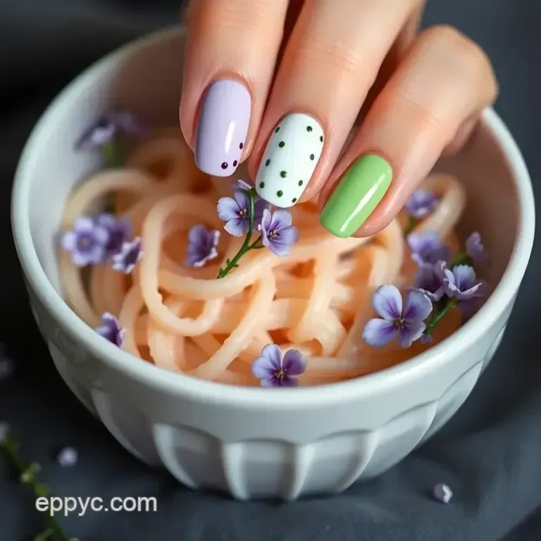 Lovely Lavender Mother' s Day Nails: A Floral Fantasy for Your Fingers presentation