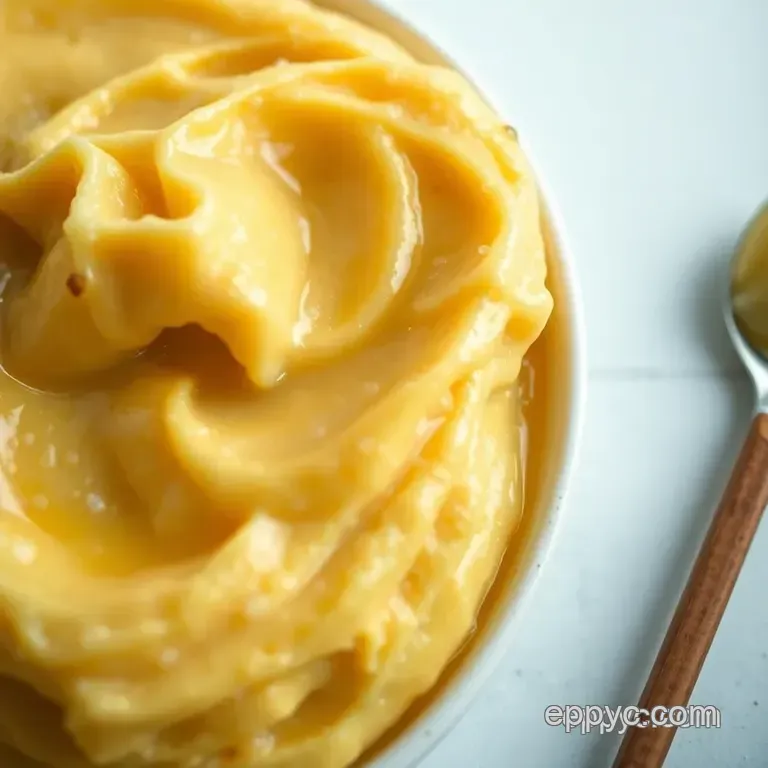 Luscious Honey Butter presentation