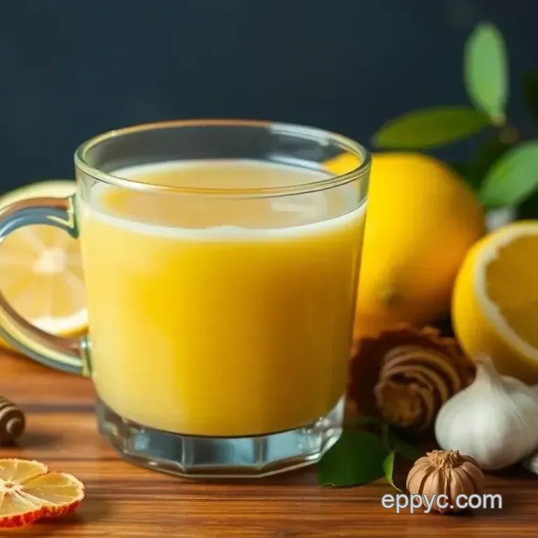 How to Make Flu Bomb with Ginger & Honey Boost: A Cozy Elixir