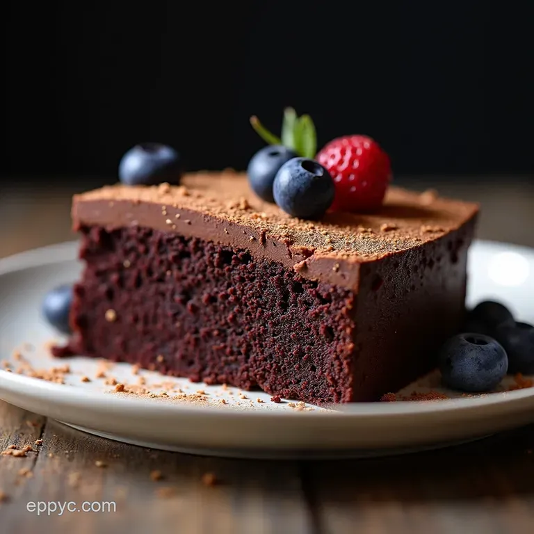 The Midnight Velvet Flourless Chocolate Torte Decadently Rich Simply Magnificent