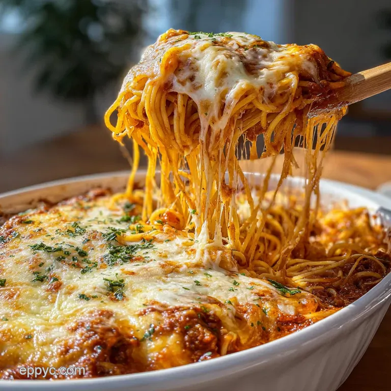 Million Dollar Spaghetti Recipe: Layered Bake