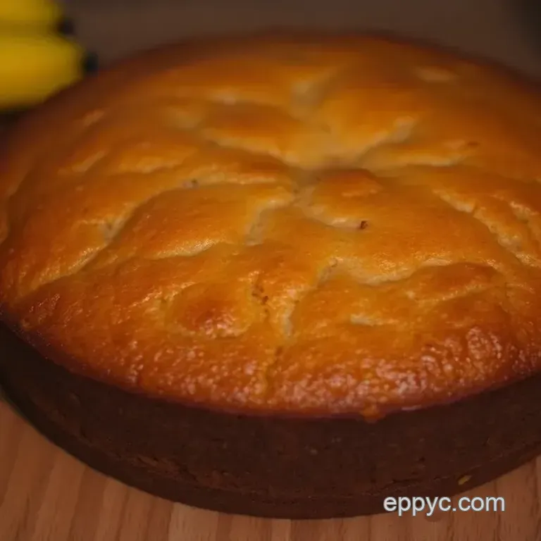 Moist and Easy Banana Cake