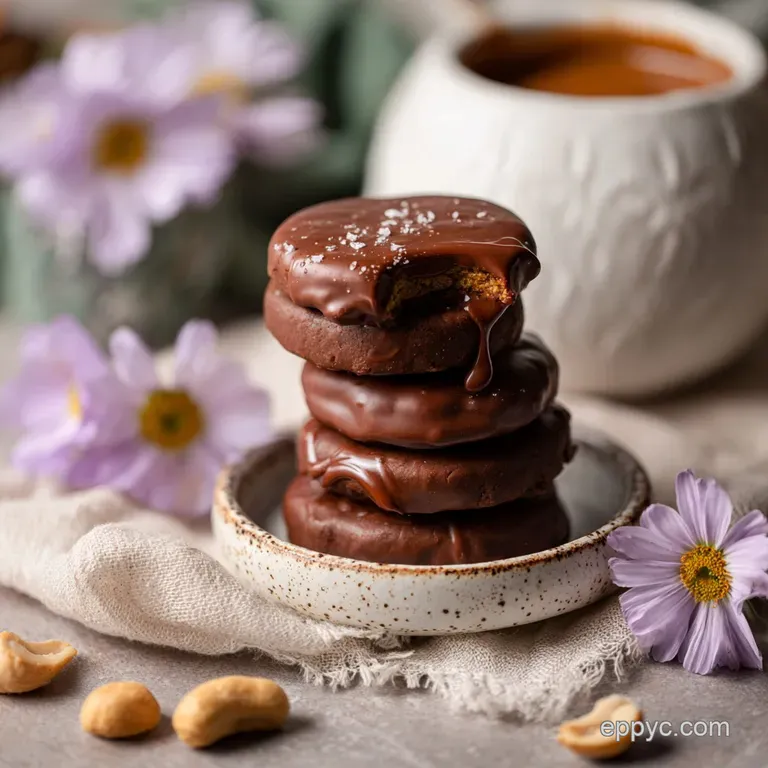 No-Bake Chocolate Peanut Butter Protein Ball Snack