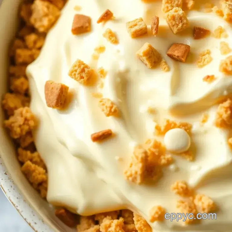 No-Bake White Chocolate Cheesecake Delight presentation