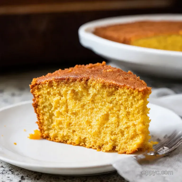 Onepan Wonder Easy Rum Cake presentation