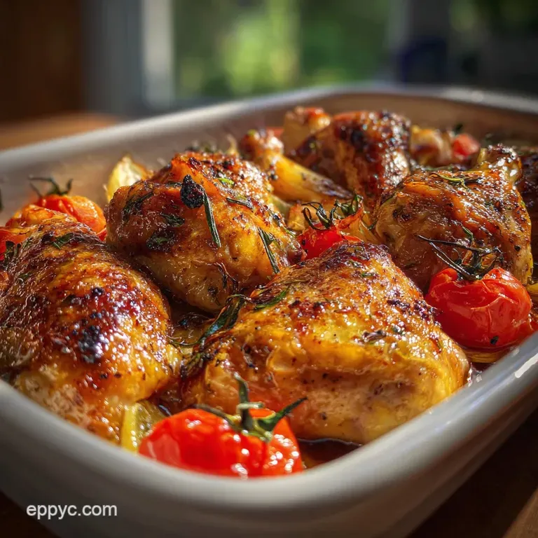 Oven Baked Chicken Thighs: Crispy Skin